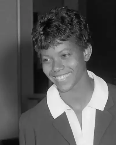 Wilma Rudolph, Olympic sprinter, in 1960